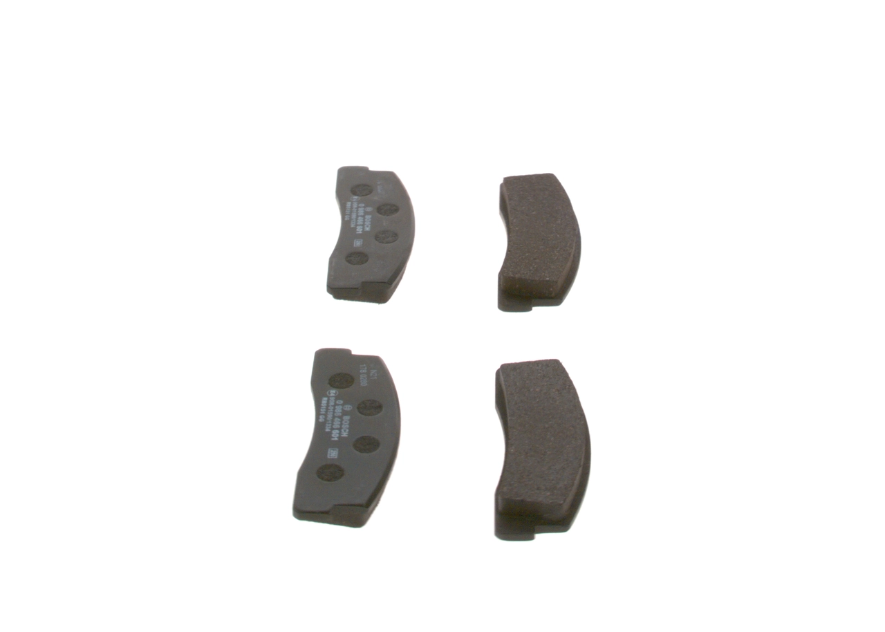 Compre 0986466601 Bosch Sapatas do freio dianteiras de disco