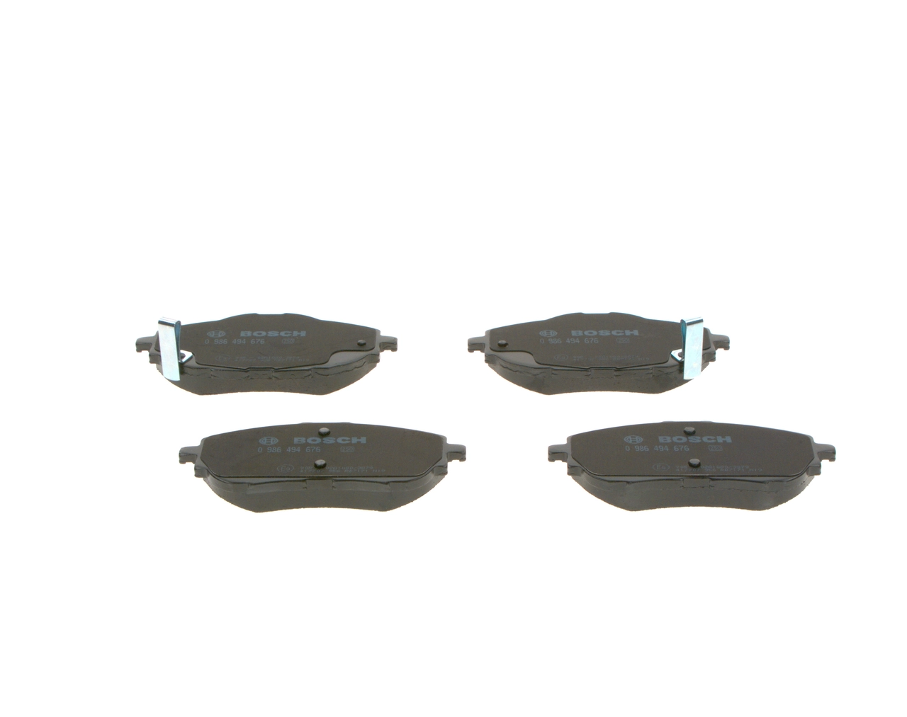 Compre 0986494676 Bosch Sapatas do freio dianteiras de disco