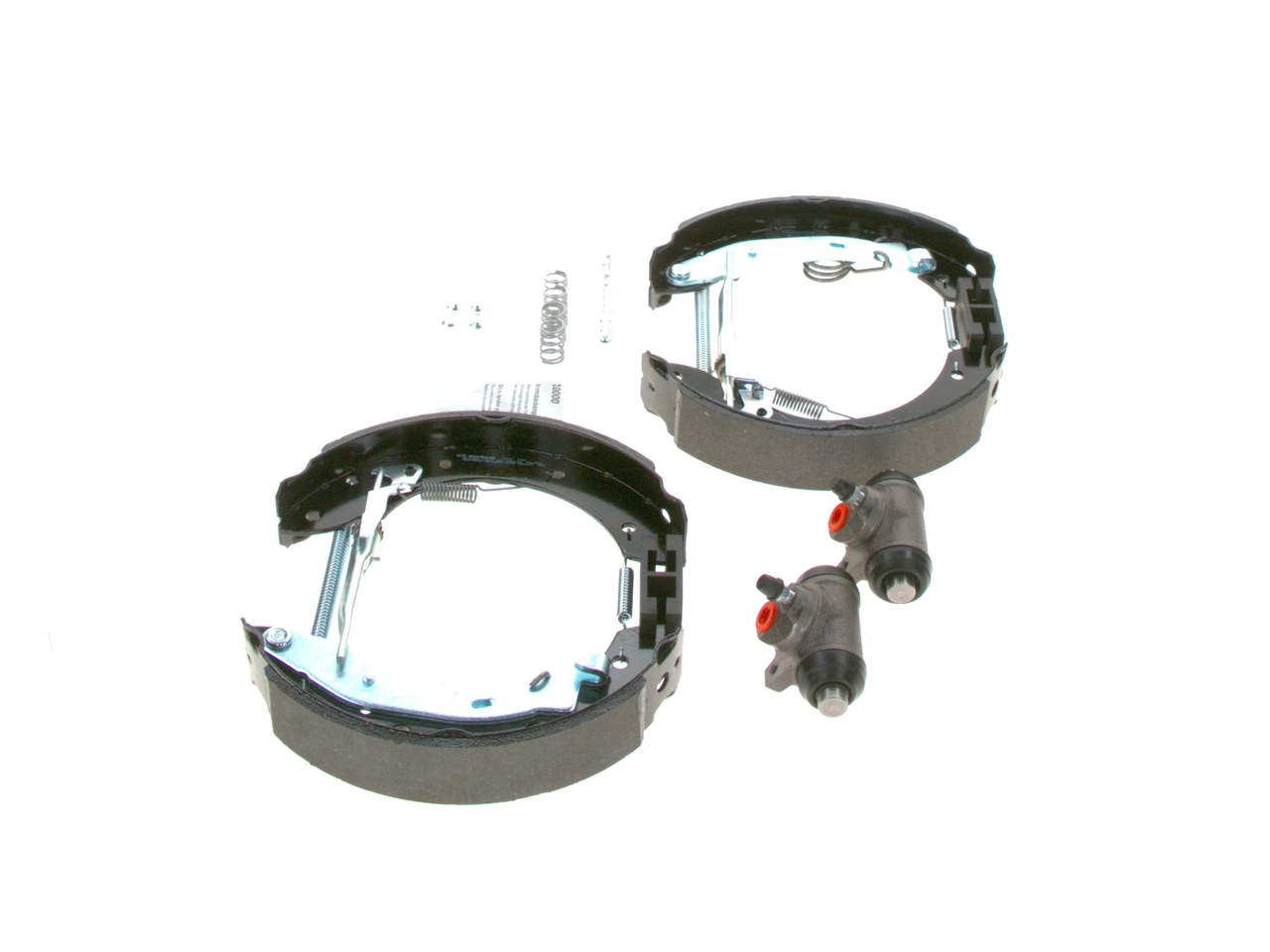 Sapatas do freio traseiras de tambor, montadas com cilindros, kit Bosch 0204114556 preço, a partir de 115,58 USD