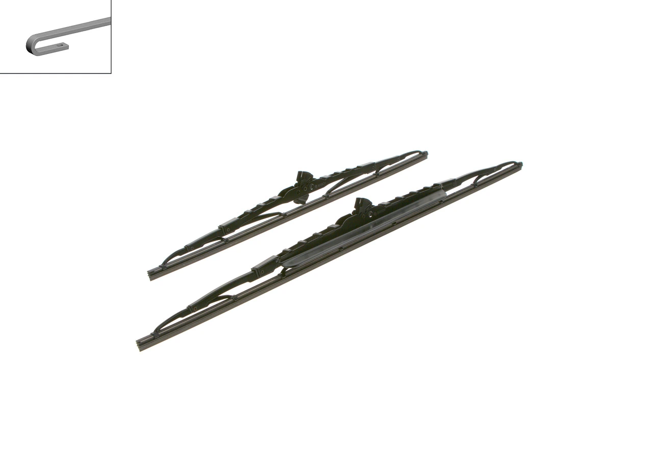 Compre 3397118303 Bosch Limpa-pára-brisas do pára-brisas, kit de 2 un.