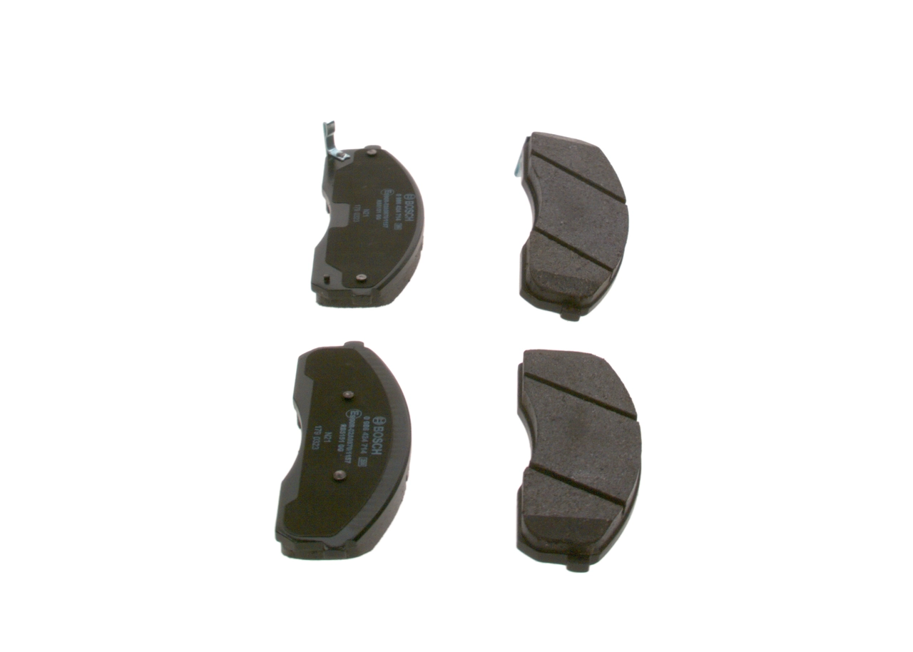Compre 0986424714 Bosch Sapatas do freio dianteiras de disco