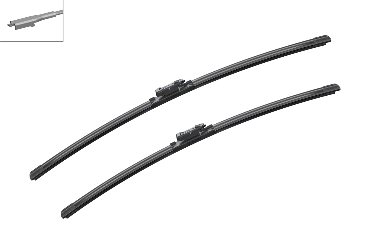 3397007215 Bosch Limpa-pára-brisas do pára-brisas, kit de 2 un.