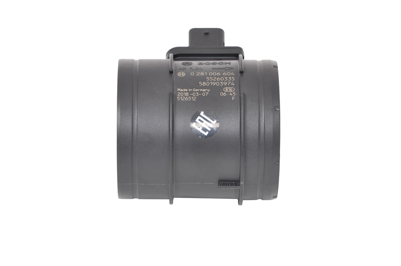 0281006604 Bosch Sensor de fluxo (consumo) de ar, medidor de consumo M.A.F. - (Mass Airflow)