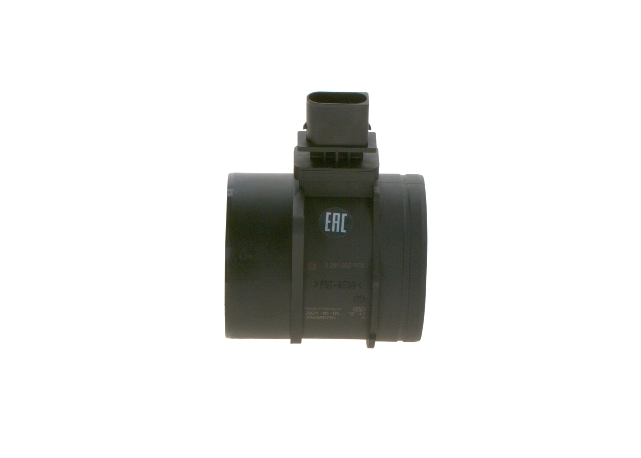 Compre 0281002978 Bosch Sensor de fluxo (consumo) de ar, medidor de consumo M.A.F. - (Mass Airflow)