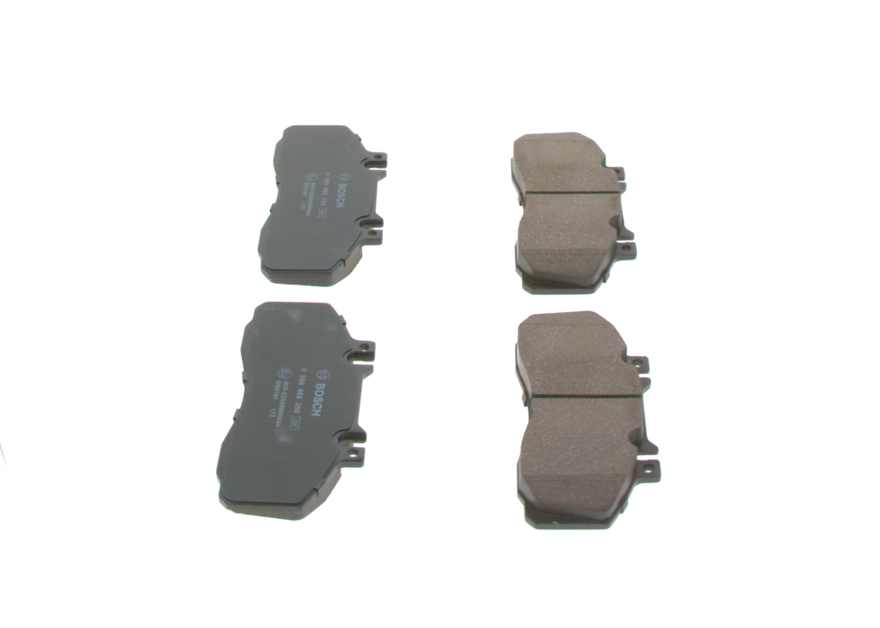 Compre 0986468350 Bosch Sapatas do freio traseiras de disco