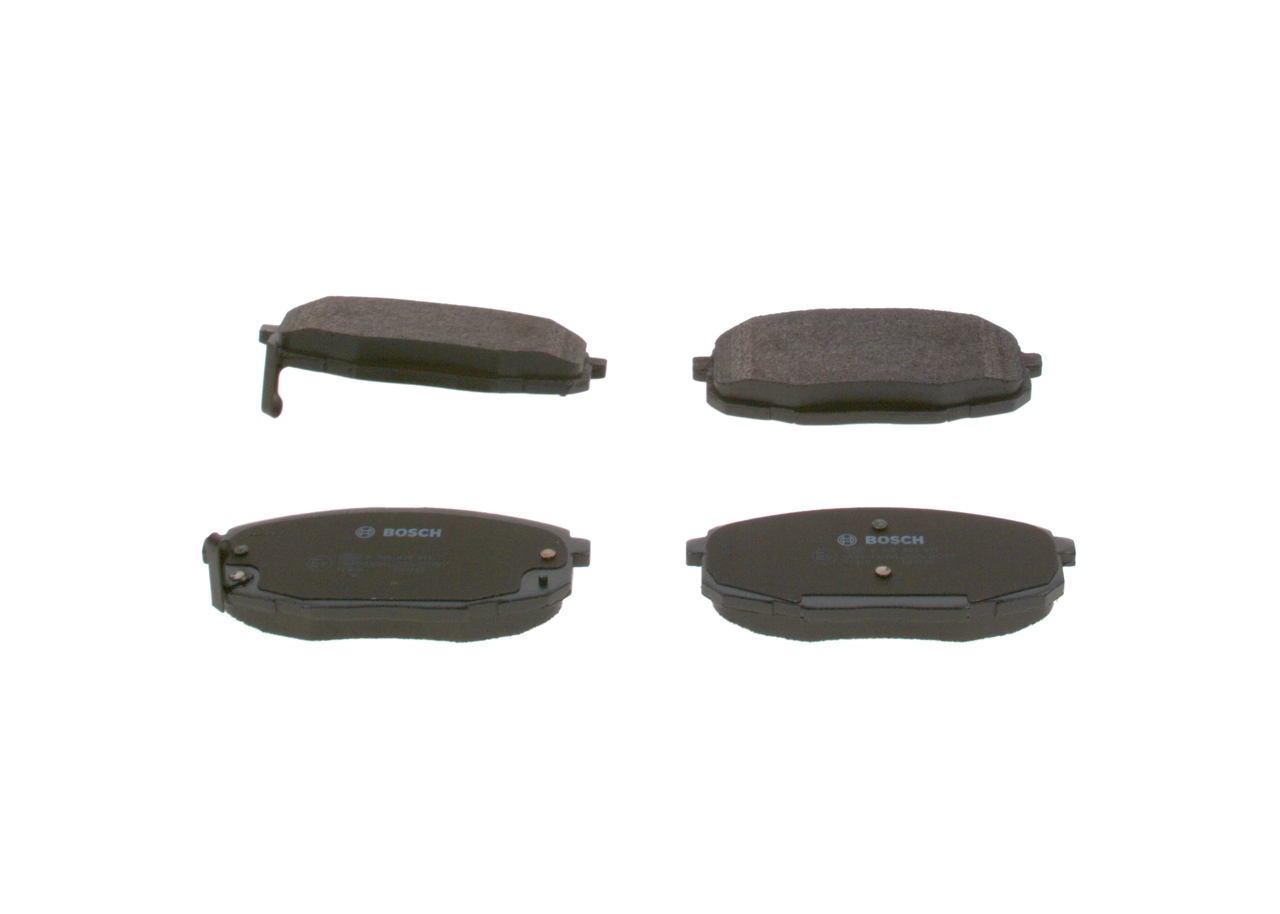 Compre 0986424811 Bosch Sapatas do freio dianteiras de disco