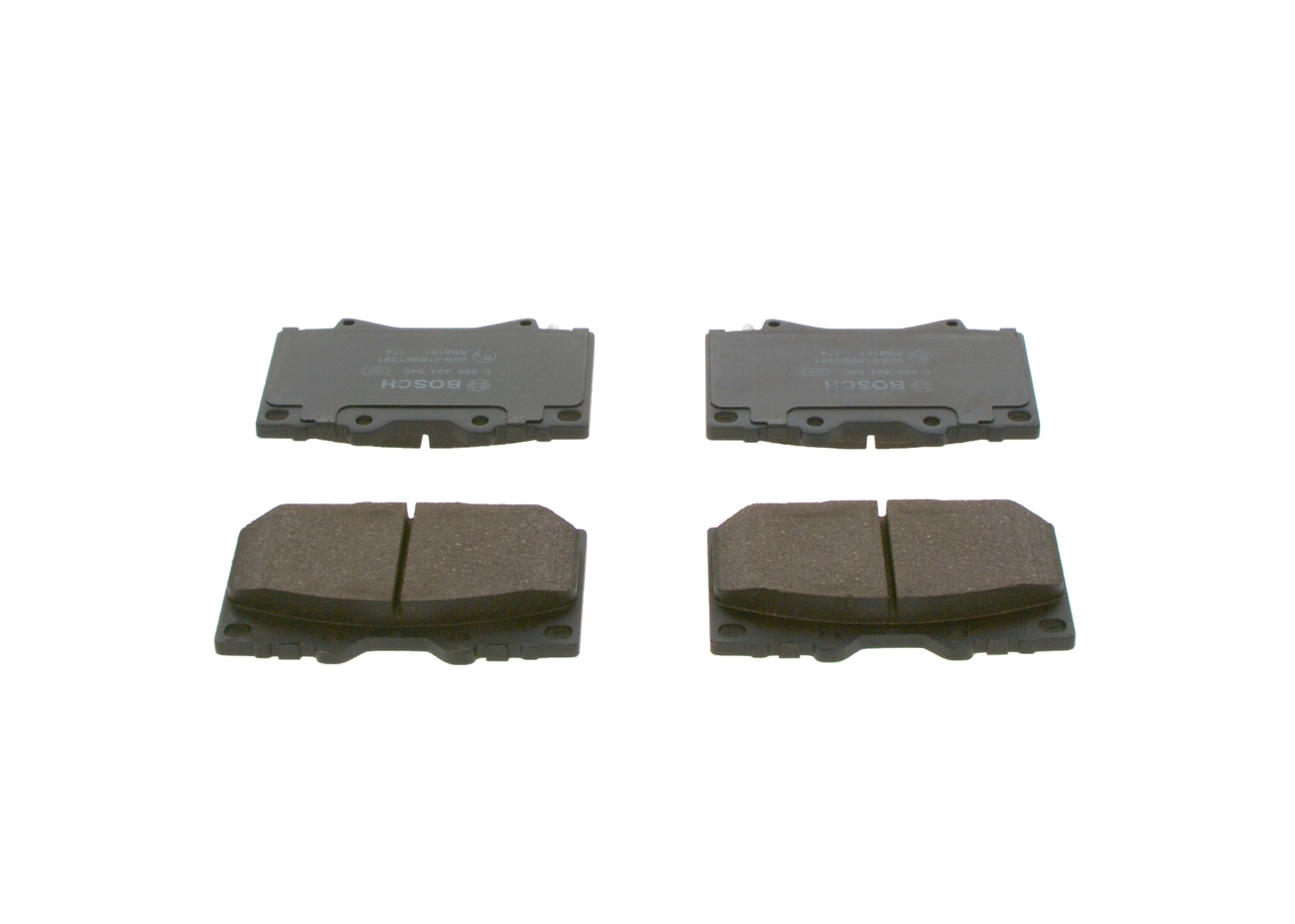 Compre 0986424640 Bosch Sapatas do freio dianteiras de disco