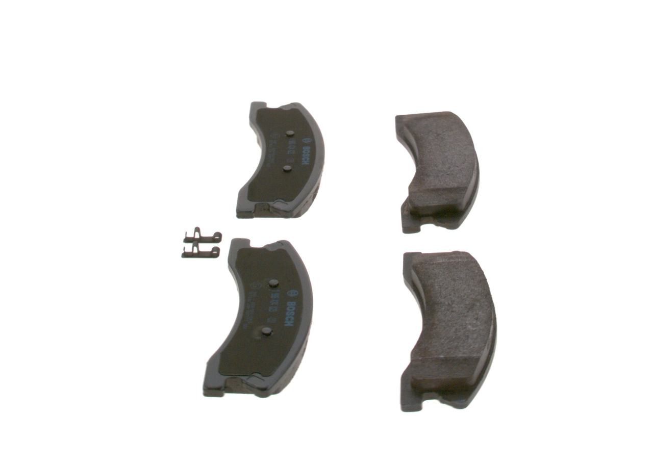 Compre 0986424823 Bosch Sapatas do freio dianteiras de disco