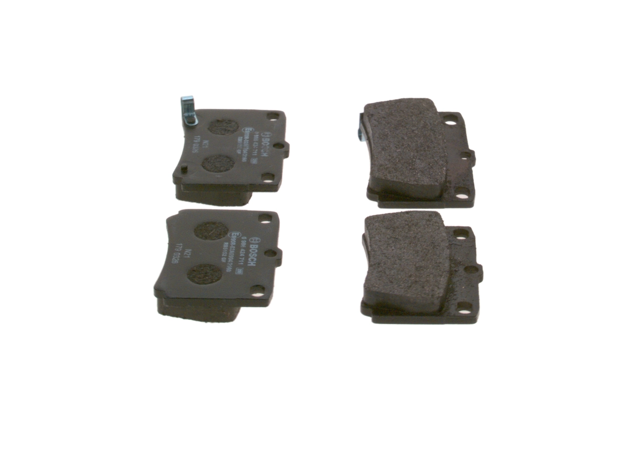 Sapatas do freio traseiras de disco Bosch 0986424711 preço, a partir de 34,36 USD