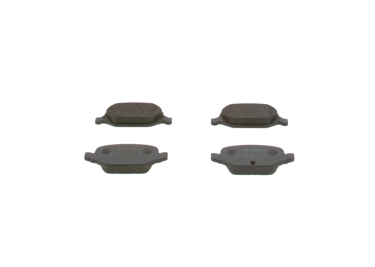 Compre 0986424756 Bosch Sapatas do freio traseiras de disco