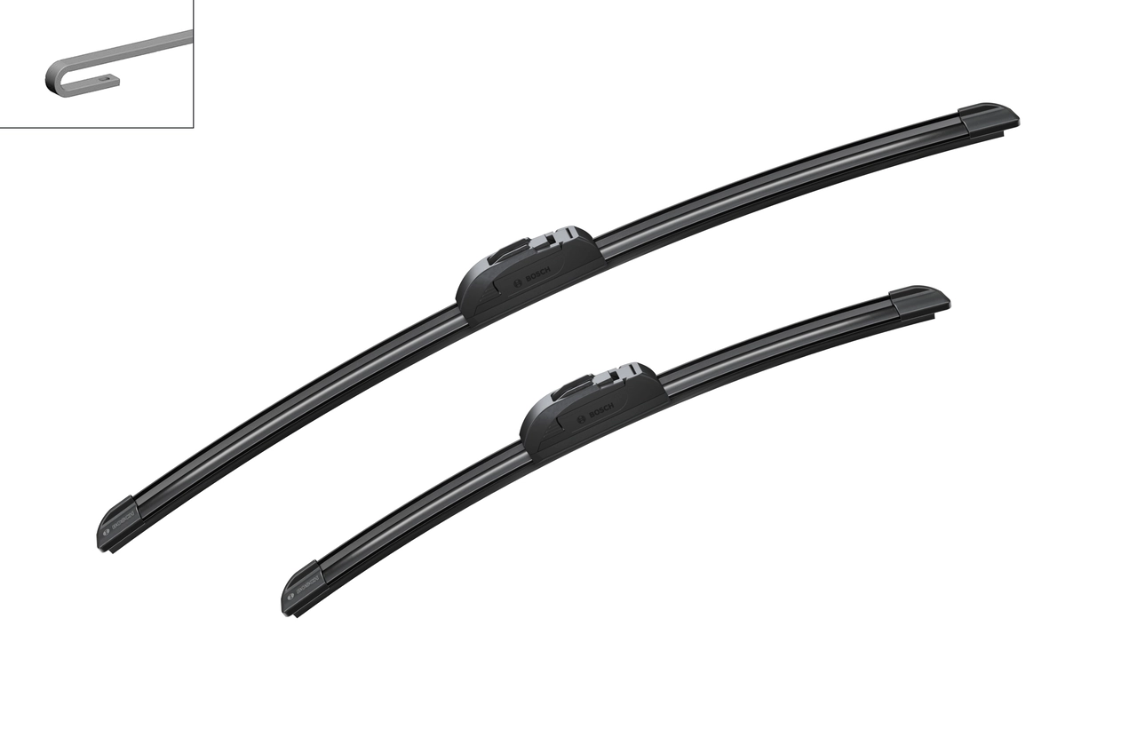 3397118984 Bosch Limpa-pára-brisas do pára-brisas, kit de 2 un.