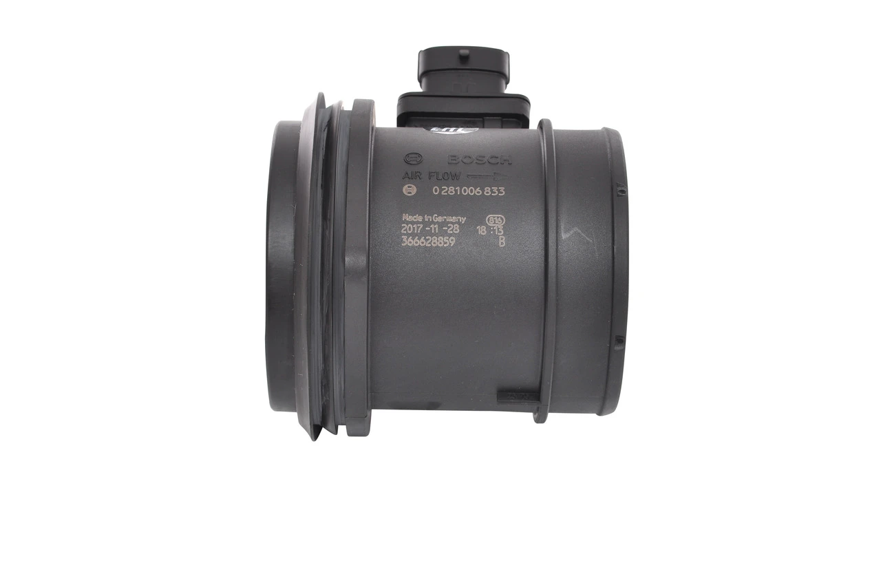 0281006833 Bosch Sensor de fluxo (consumo) de ar, medidor de consumo M.A.F. - (Mass Airflow)