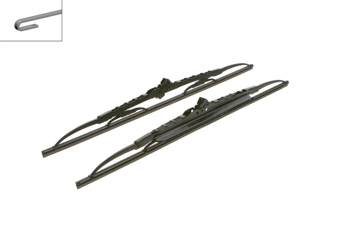 Limpa-pára-brisas do pára-brisas, kit de 2 un. Bosch 3397118561 preço, a partir de 10,79 USD