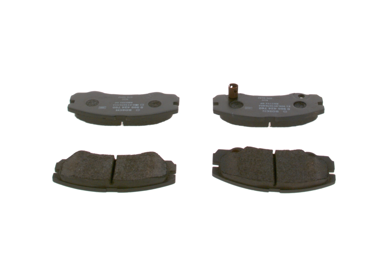 Sapatas do freio dianteiras de disco Bosch 0986424760 preço, a partir de 48,44 USD
