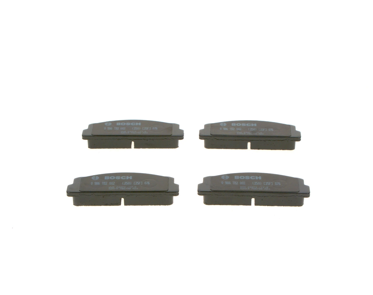 Compre 0986TB2002 Bosch Sapatas do freio dianteiras de disco