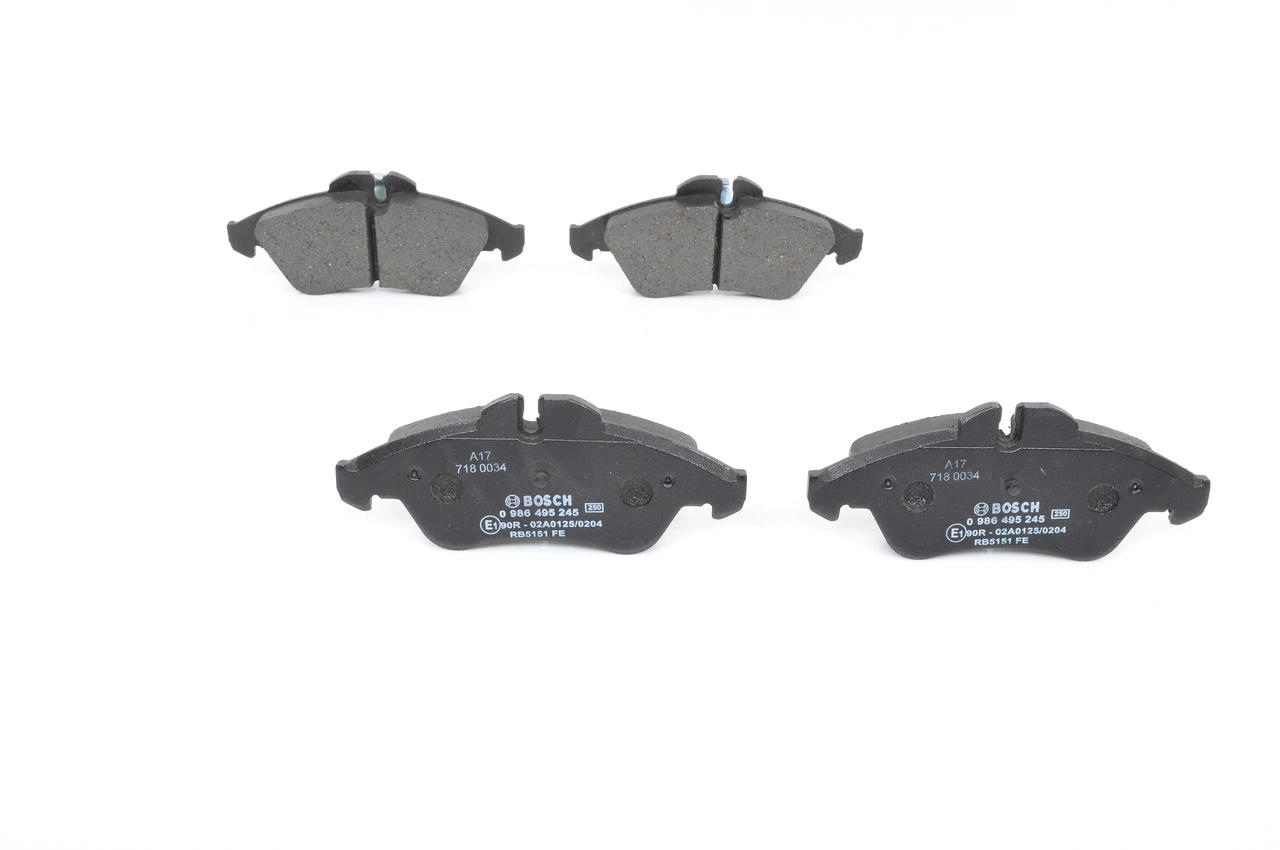 0986495245 Bosch Sapatas do freio dianteiras de disco