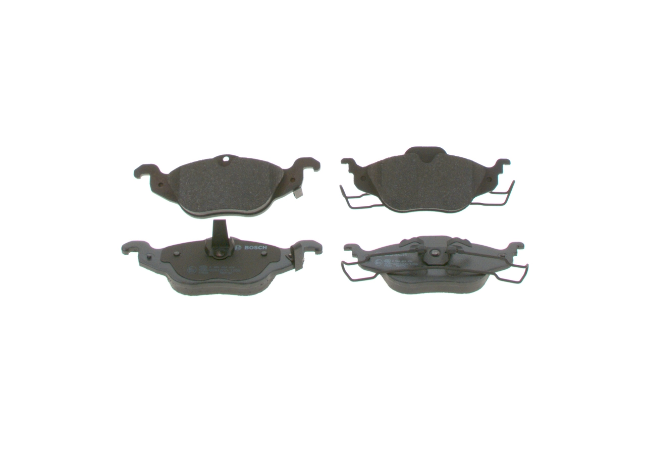 Compre 0986424456 Bosch Sapatas do freio dianteiras de disco