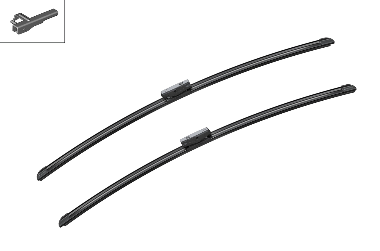 Compre 3397118976 Bosch Limpa-pára-brisas do pára-brisas, kit de 2 un.
