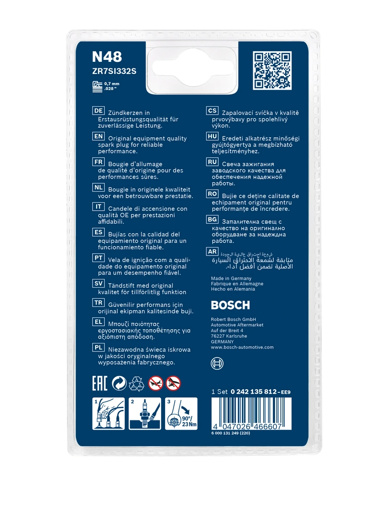 Vela de ignição Bosch 0242135812 preço, a partir de 15,10 USD