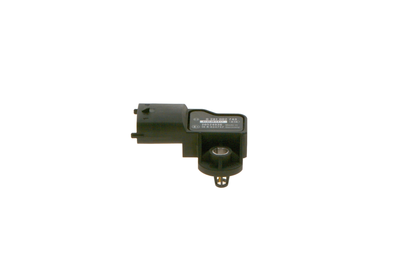 Sensor de pressão no coletor de admissão, MAP 0281002743 Bosch
