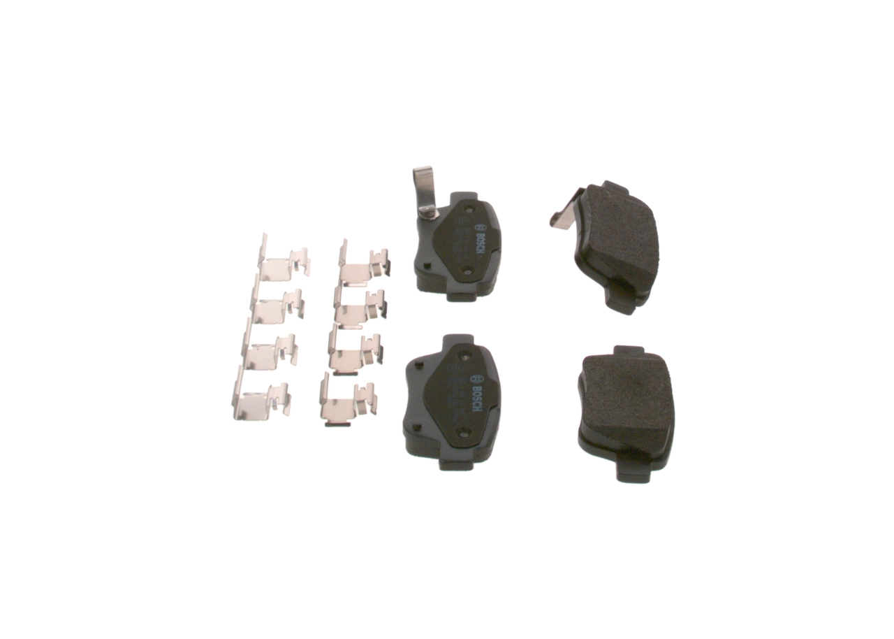 0986424798 Bosch Sapatas do freio traseiras de disco