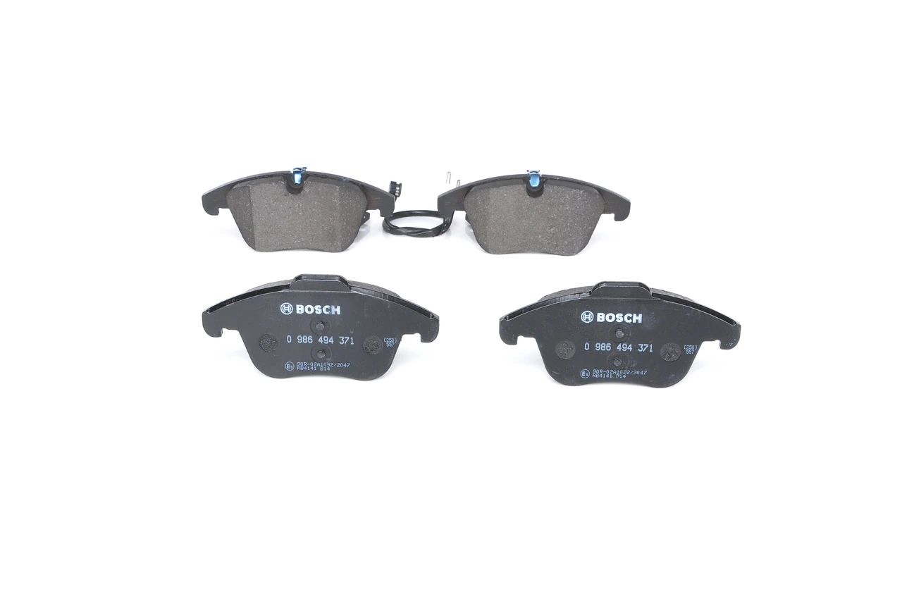 Compre 0986494371 Bosch Sapatas do freio dianteiras de disco