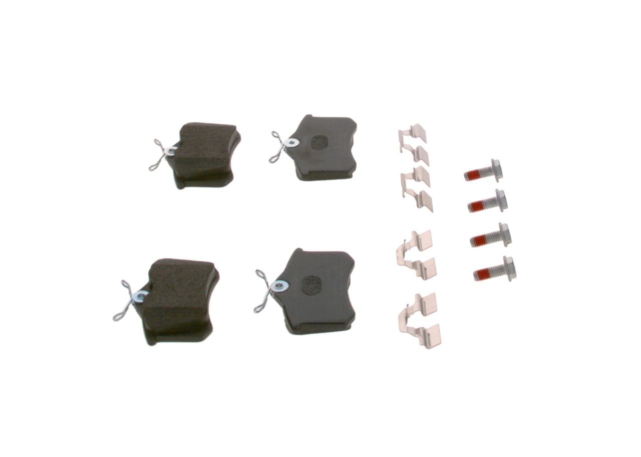 Compre 0986494600 Bosch Sapatas do freio traseiras de disco