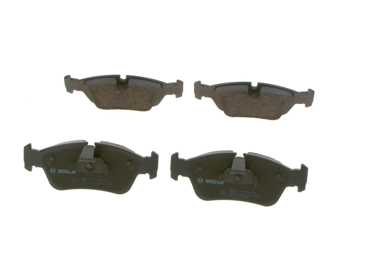 Sapatas do freio dianteiras de disco Bosch 0986494015 preço, a partir de 29,17 USD