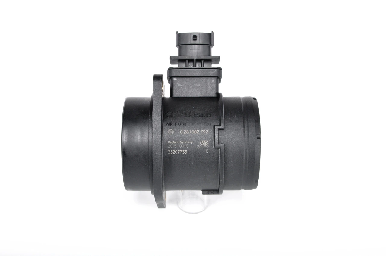 Sensor de fluxo (consumo) de ar, medidor de consumo M.A.F. - (Mass Airflow) 0281002792 Bosch