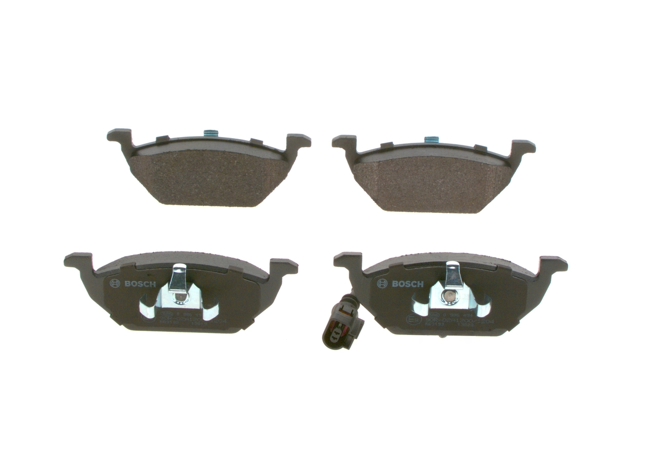 0986494019 Bosch Sapatas do freio dianteiras de disco