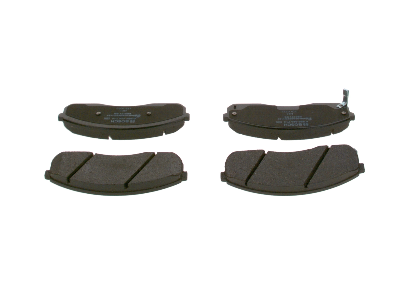0986424714 Bosch Sapatas do freio dianteiras de disco