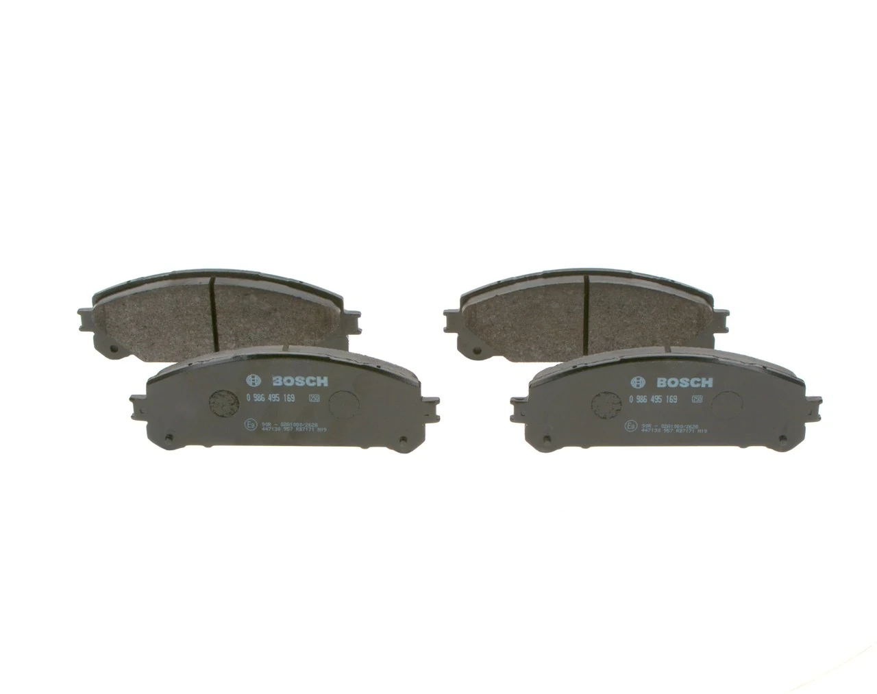 Sapatas do freio dianteiras de disco Bosch 0986495169 preço, a partir de 43,05 USD