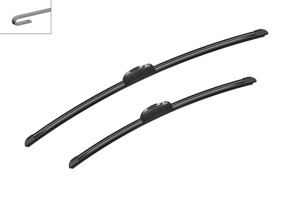 Compre 3397007706 Bosch Limpa-pára-brisas do pára-brisas, kit de 2 un.