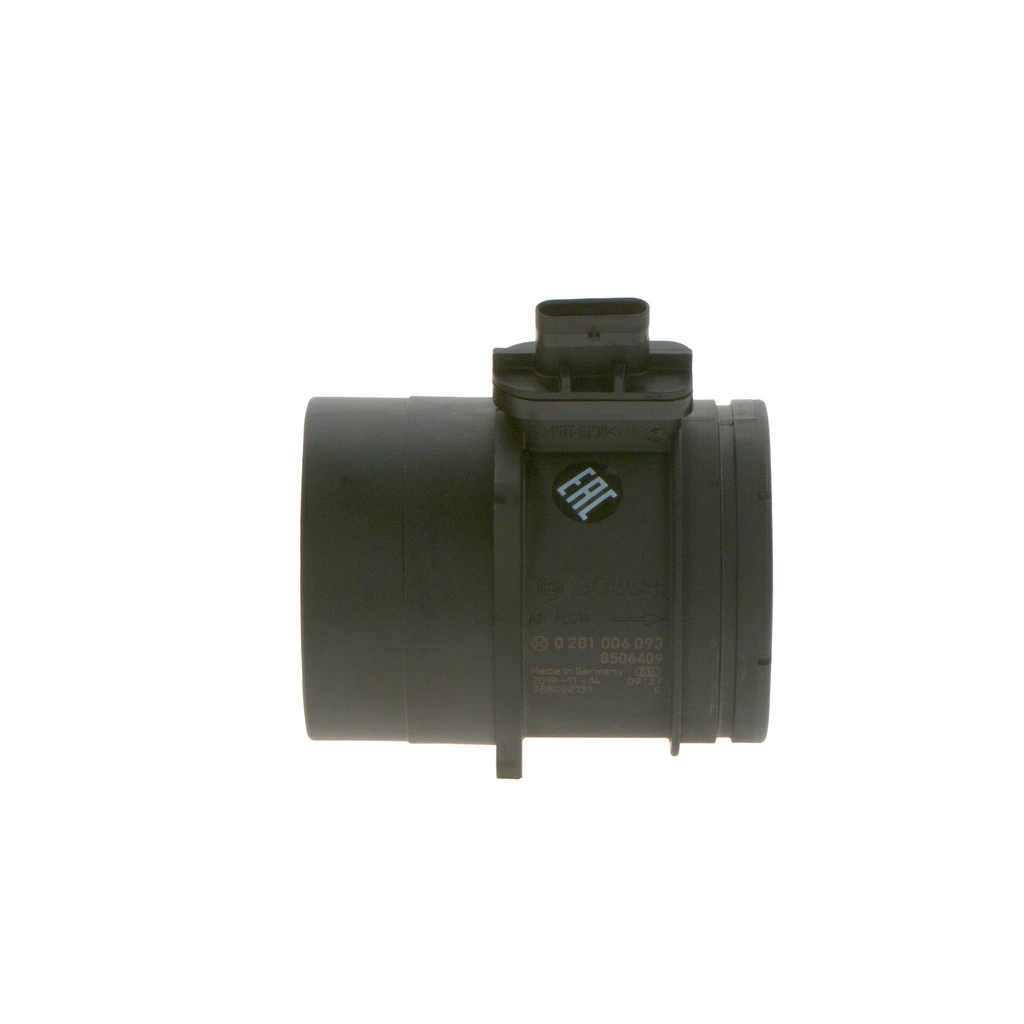 Sensor de fluxo (consumo) de ar, medidor de consumo M.A.F. - (Mass Airflow) 0281006093 Bosch