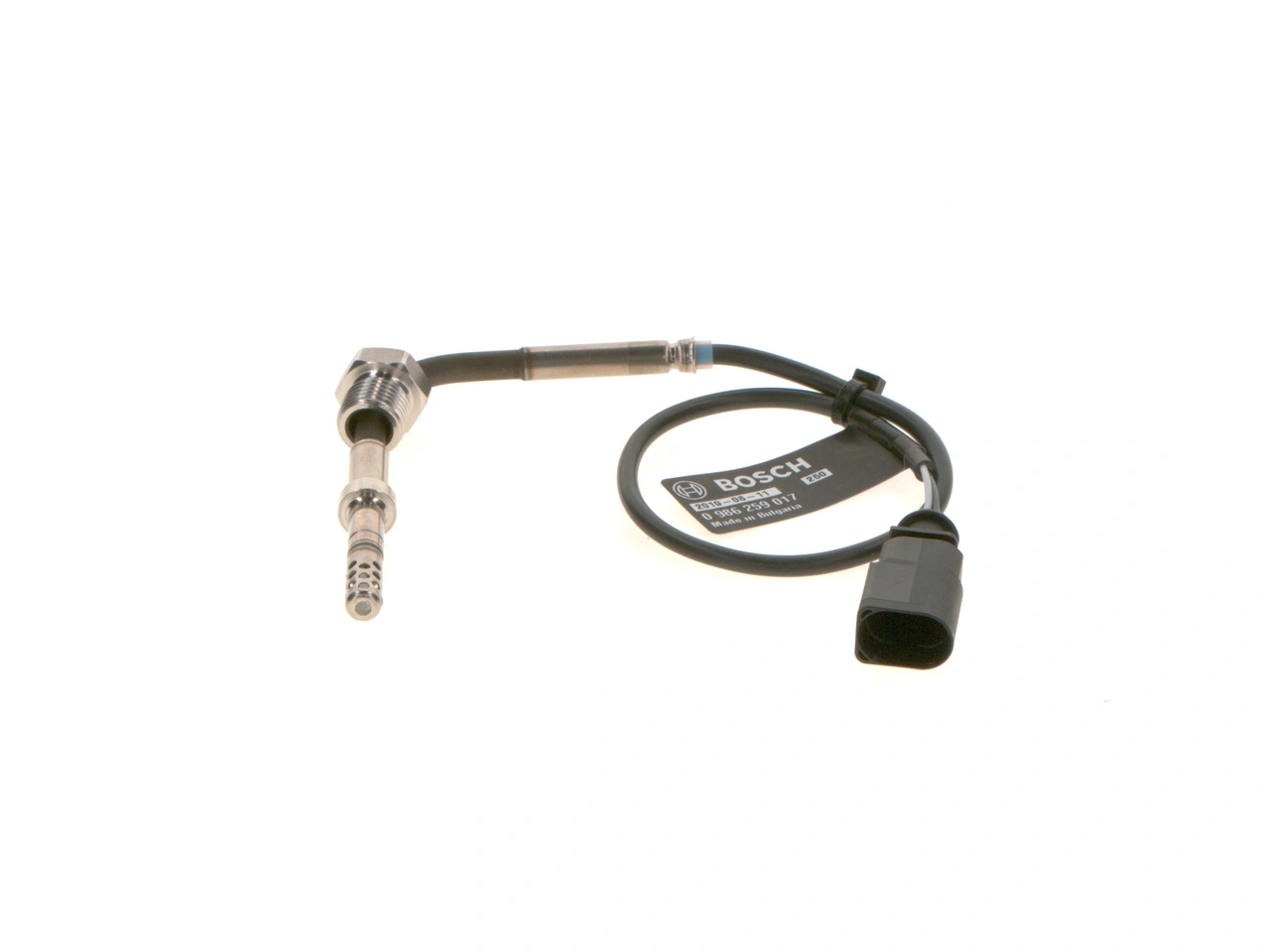 0986259017 Bosch Sensor de temperatura dos gases de escape (GE), antes de turbina