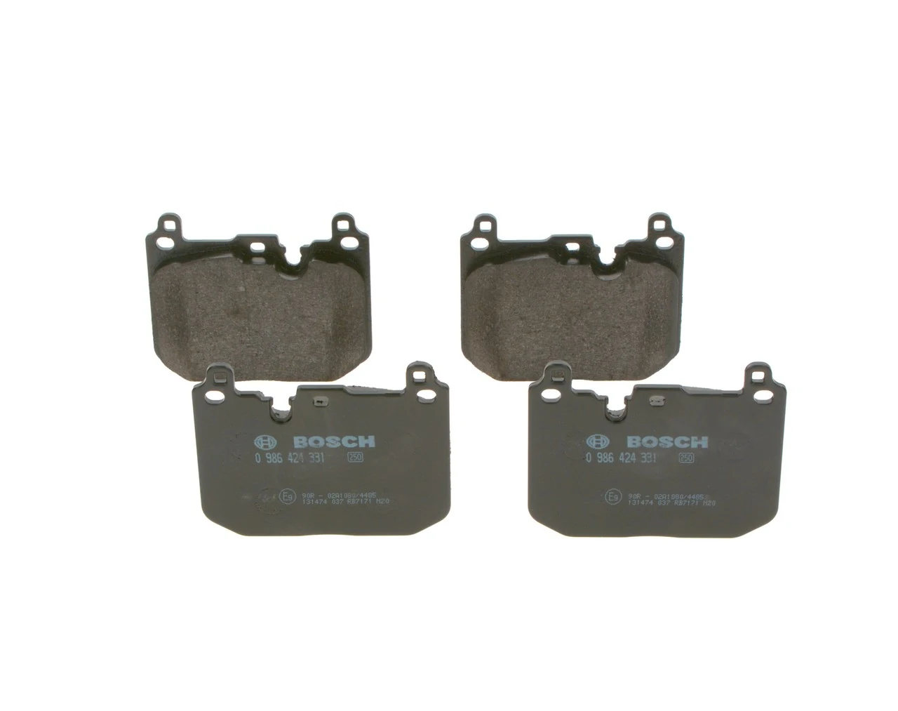 Sapatas do freio dianteiras de disco Bosch 0986424331 preço, a partir de 61,27 USD