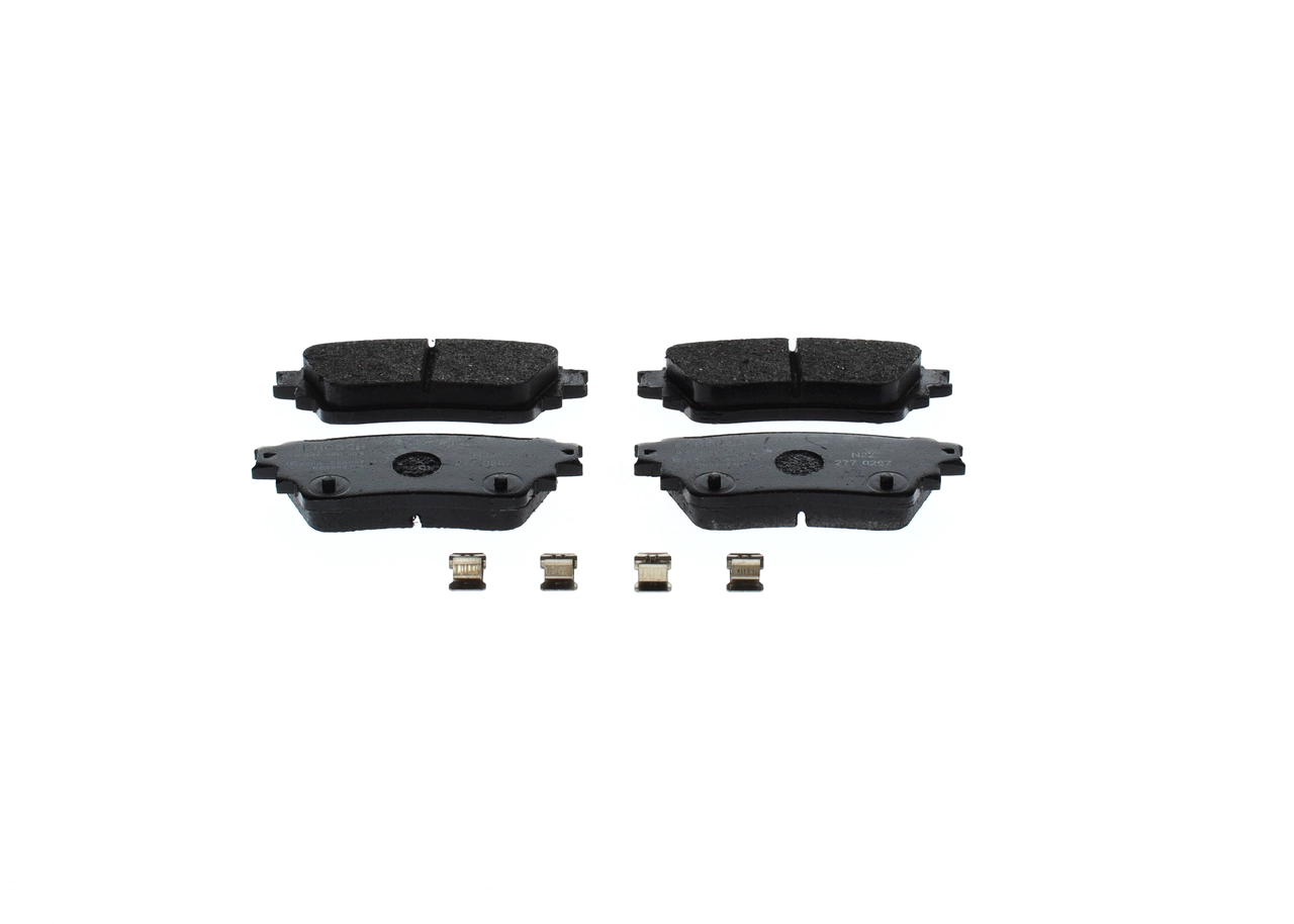0986460008 Bosch Sapatas do freio traseiras de disco