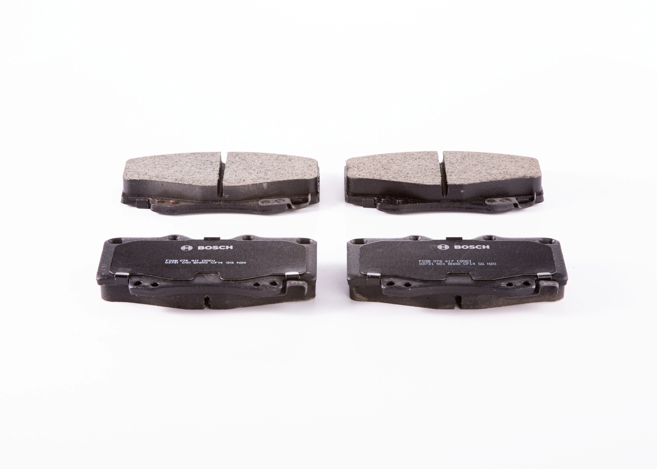 0986494745 Bosch Sapatas do freio traseiras de disco
