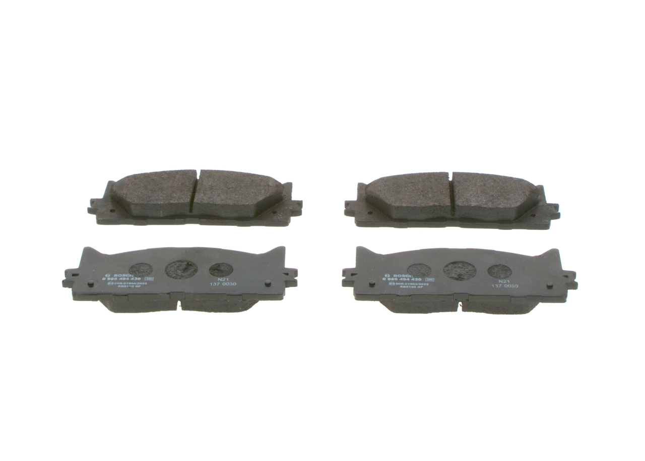 0986494430 Bosch Sapatas do freio dianteiras de disco