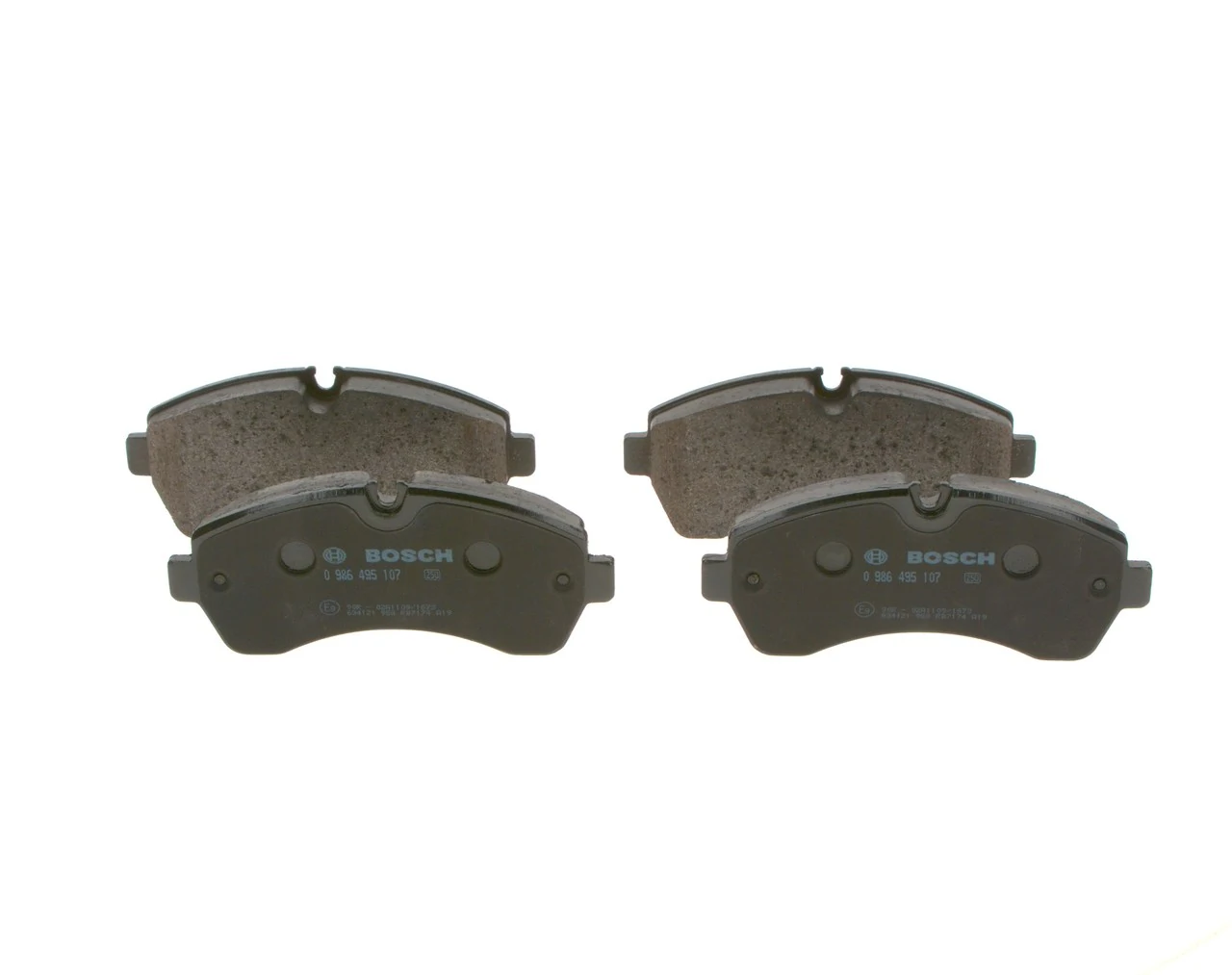 0986495107 Bosch Sapatas do freio dianteiras de disco