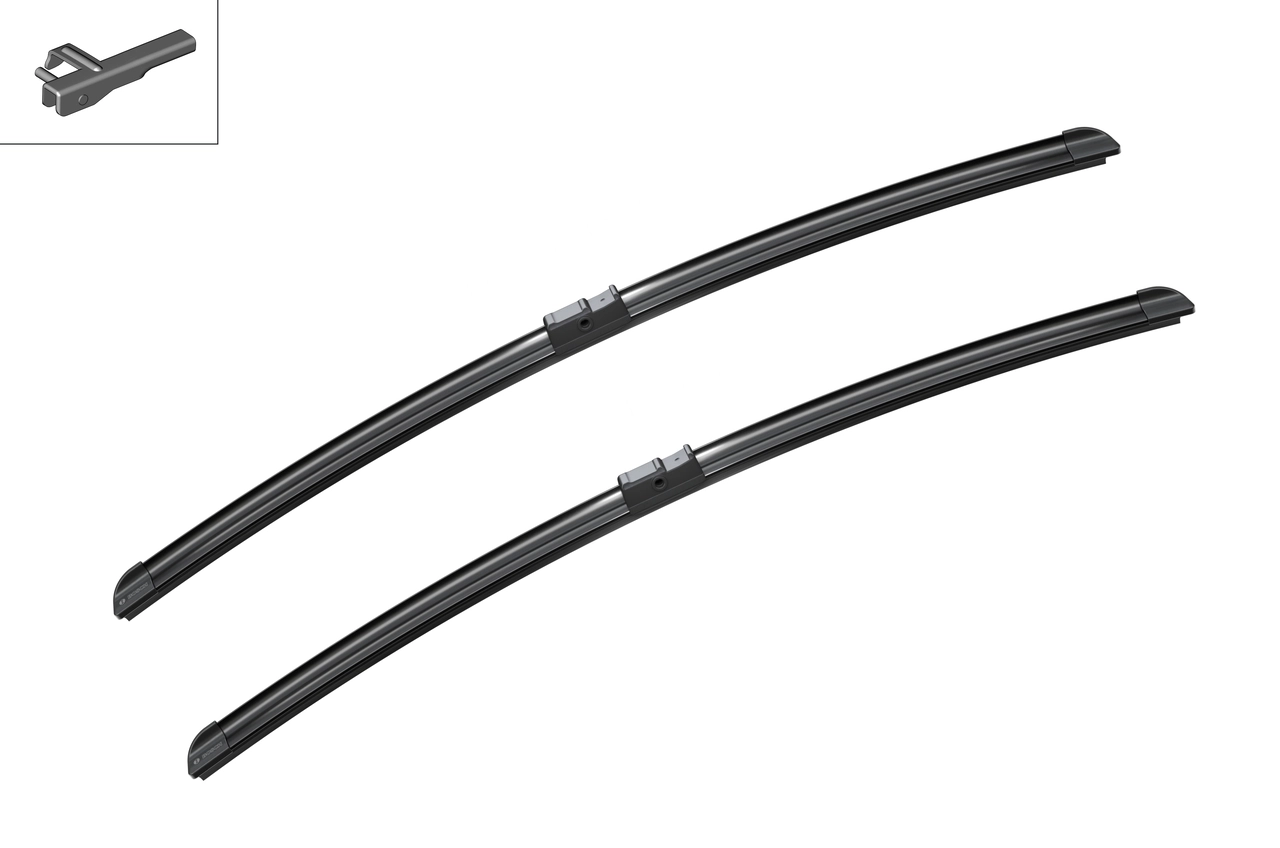 3397118948 Bosch Limpa-pára-brisas do pára-brisas, kit de 2 un.