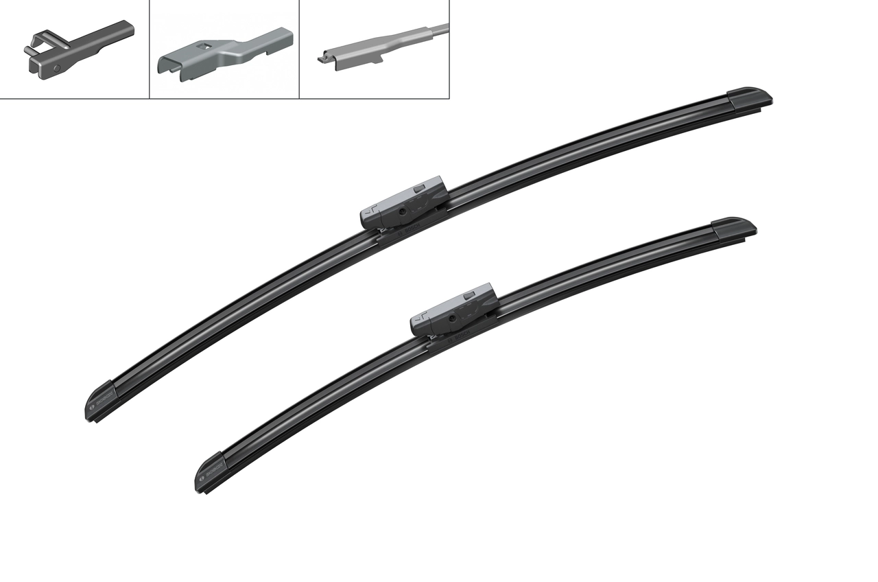 Compre 3397014123 Bosch Limpa-pára-brisas do pára-brisas, kit de 2 un.