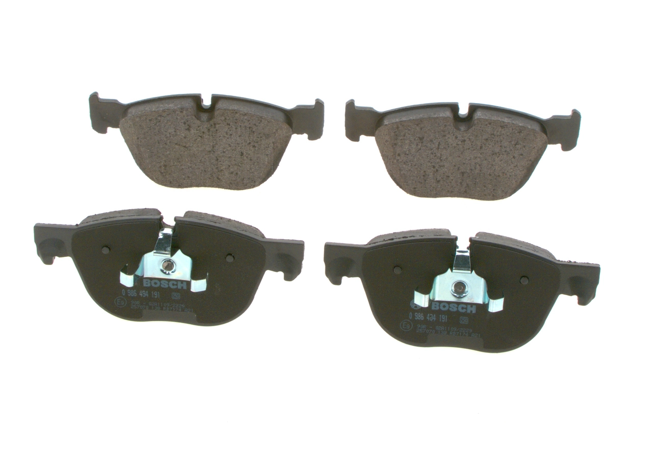 0986494191 Bosch Sapatas do freio dianteiras de disco