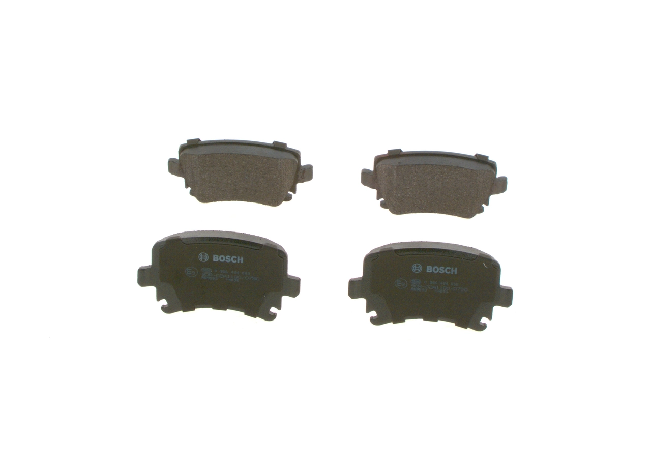 Compre 0986494062 Bosch Sapatas do freio traseiras de disco