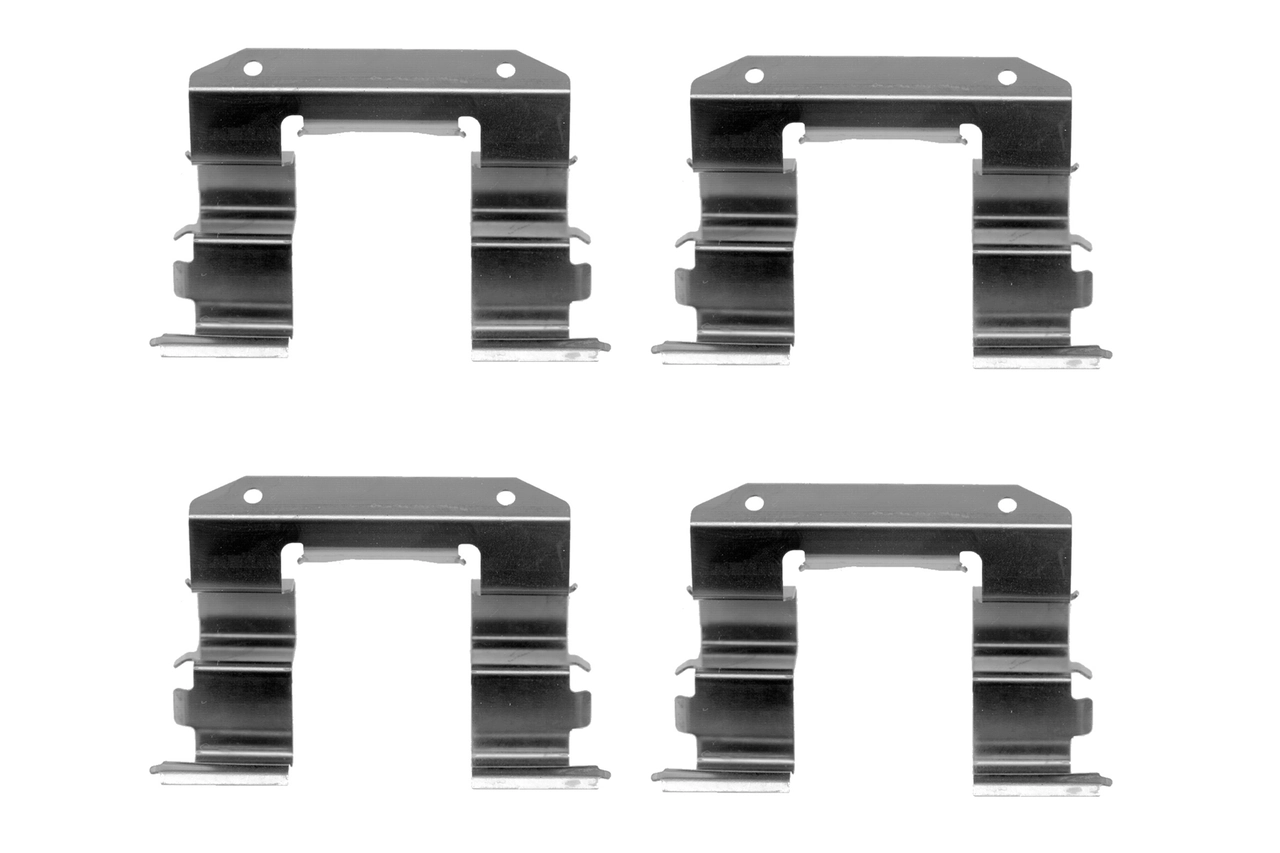  Kit de molas de fixação de sapatas de disco dianteiras Hyundai Sonata II sedan (1988 - 1993) II