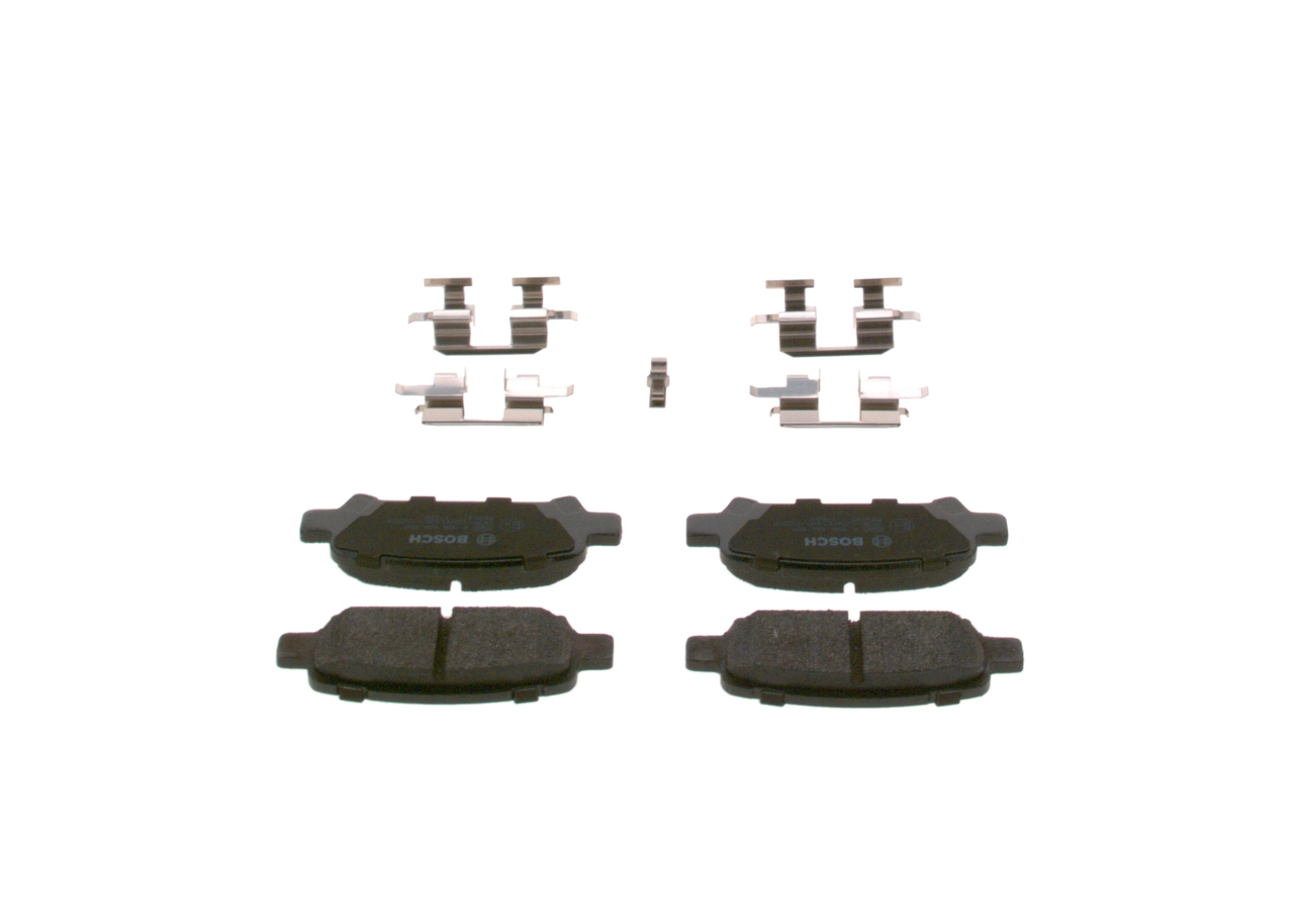 0986424650 Bosch Sapatas do freio traseiras de disco