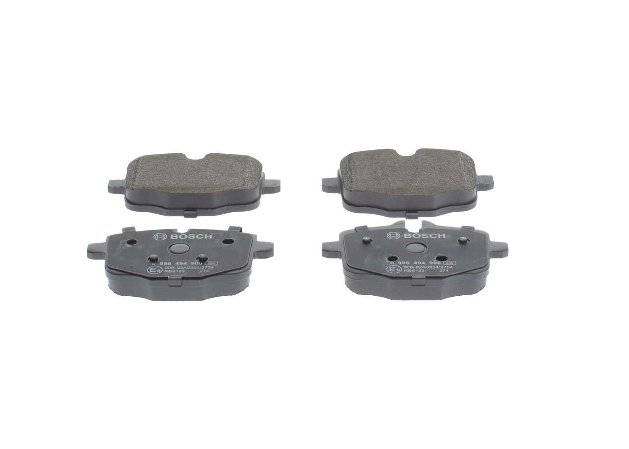 Compre 0986494900 Bosch Sapatas do freio traseiras de disco