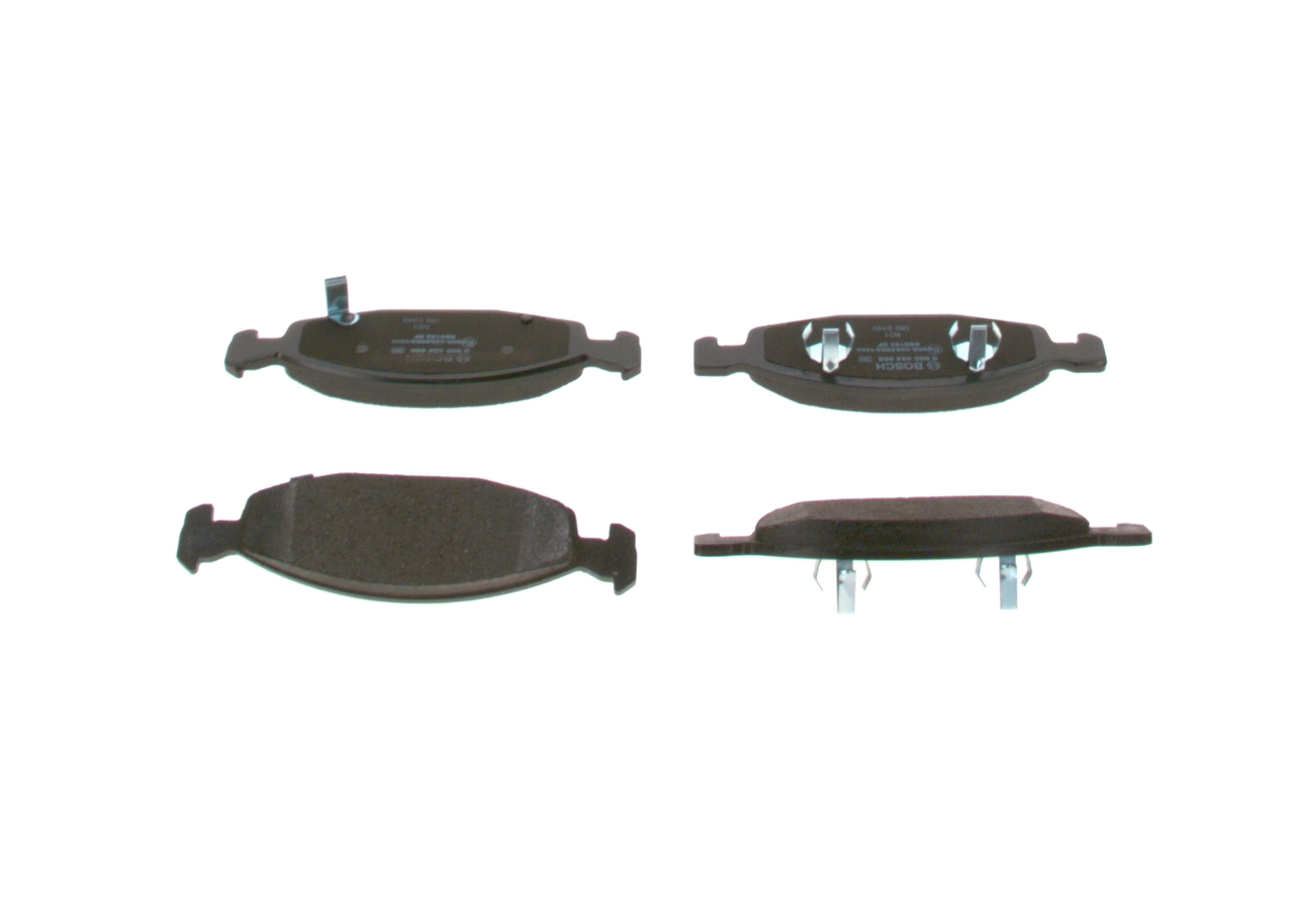 Compre 0986424666 Bosch Sapatas do freio dianteiras de disco