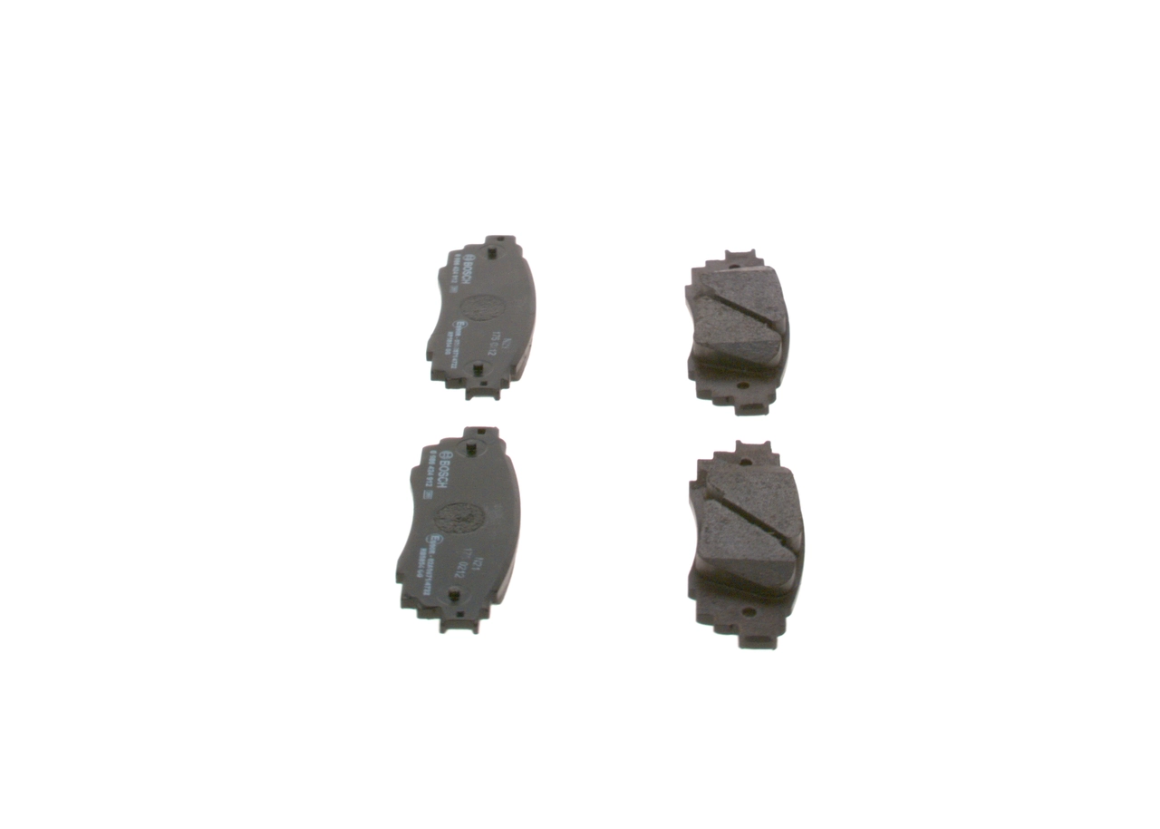 0986424912 Bosch Sapatas do freio traseiras de disco