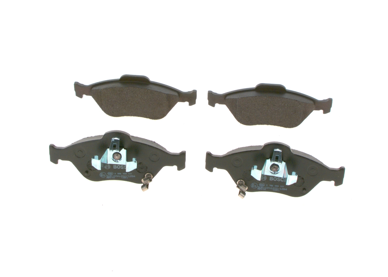 0986494101 Bosch Sapatas do freio dianteiras de disco